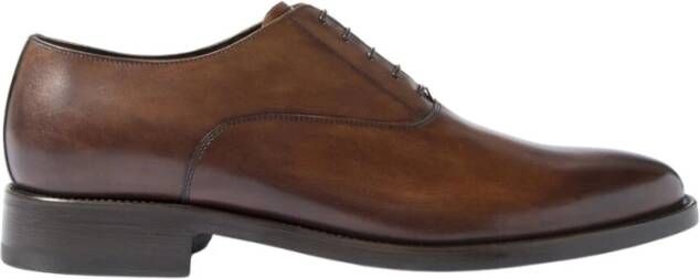 Scarosso Handgemaakte Marco Castagno Oxfords Brown Heren