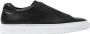 Scarosso Handgemaakte zwarte leren sneakers Zwart Heren - Thumbnail 1