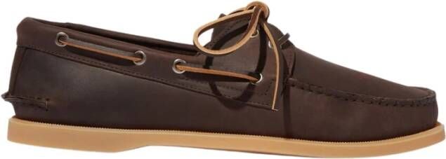 Scarosso Jude Nubuck Loafers Handgemaakte Italiaanse Schoenen Brown Heren