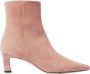 Scarosso Kitty Roze Suède Enkellaarzen Pink Dames - Thumbnail 2