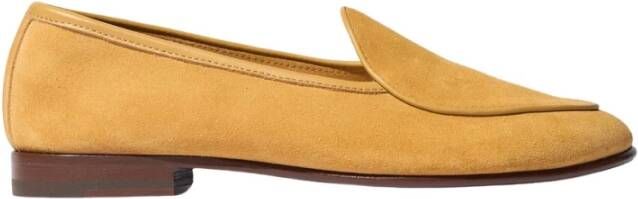 Scarosso Klassieke Beige Suede Loafer Beige Heren