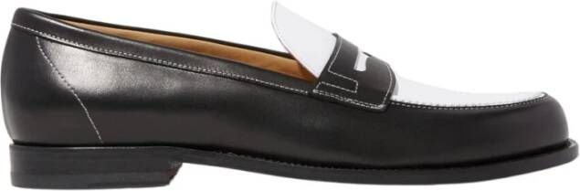 Scarosso Klassieke Penny Loafer in Zwart Black Heren