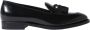 Scarosso Klassieke zwarte tassel loafers Black Dames - Thumbnail 1