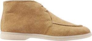 Scarosso Laarzen suède klei Beige Dames
