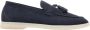 Scarosso Leandra Blu Scamosciata Handgemaakte Italiaanse mocassins Blue Dames - Thumbnail 1