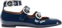 Scarosso Linda II Prune Patent Ballerina`s - Thumbnail 1