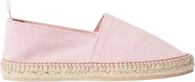 Scarosso Lola Suede Espadrilles Pink Dames