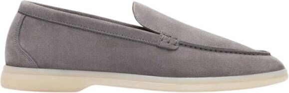 Scarosso Grijze Suède Loafers Gray Dames - Foto 2