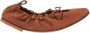 Scarosso Margot Suède Ballerina`s Brown Dames - Thumbnail 1