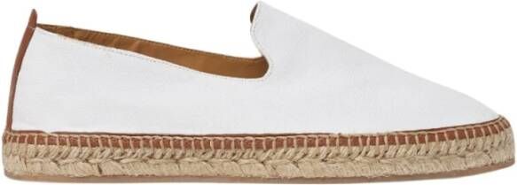 Scarosso Martin Witte Canvas Espadrilles