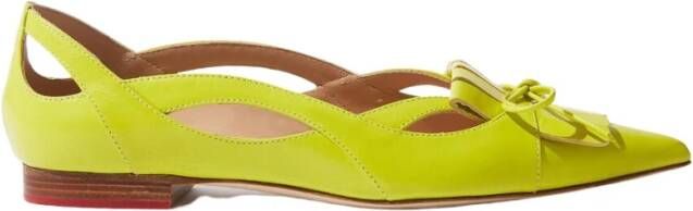 Scarosso Mijn Bloemige Ballerina Yellow Dames