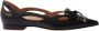 Scarosso The Spicy Ballet Zwarte Leren Platte Schoenen Zwart Dames - Thumbnail 1