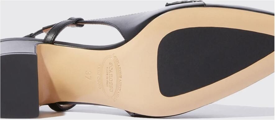Scarosso Bianca Black Slingback Pump - Foto 2