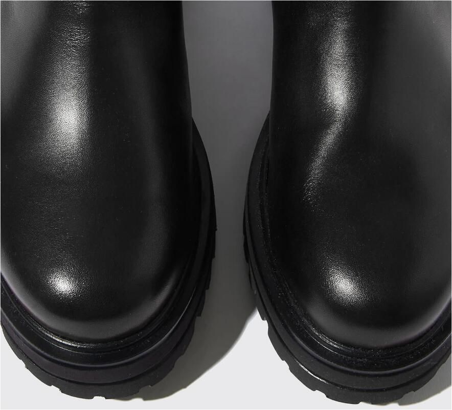 Scarosso Naomi Chelsea Leren Laarzen Black Dames