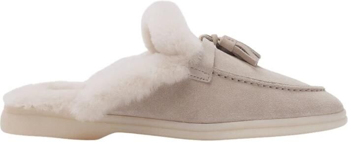 Scarosso Cozy Tassel Mule Shearling Schoenen