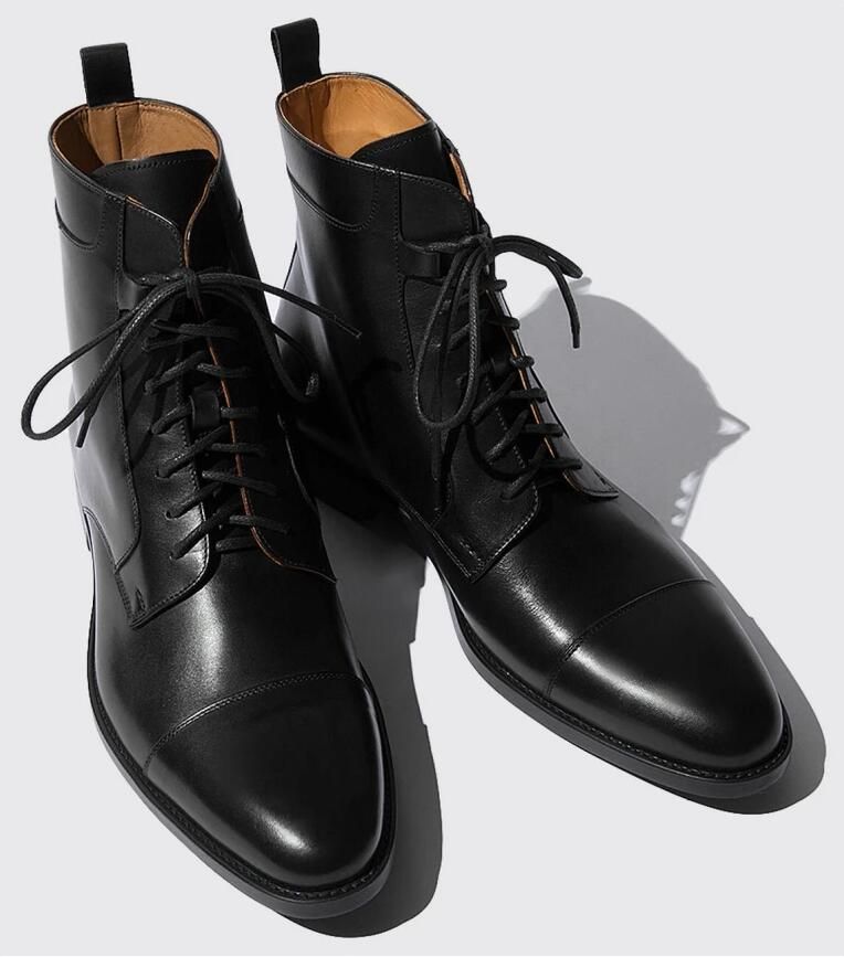 Scarosso Dante Zwarte Veterschoenen Zwart Heren - Foto 3