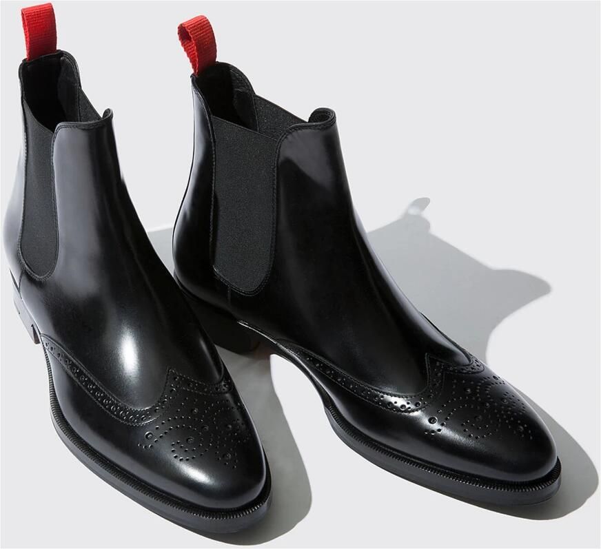 Scarosso Dario Nero Chelsea Boots