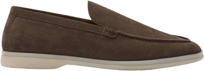 Scarosso Diep Taupe Suède Loafer