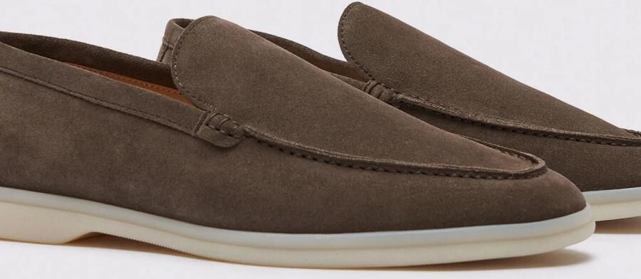 Scarosso Diep Taupe Suède Loafer - Foto 4