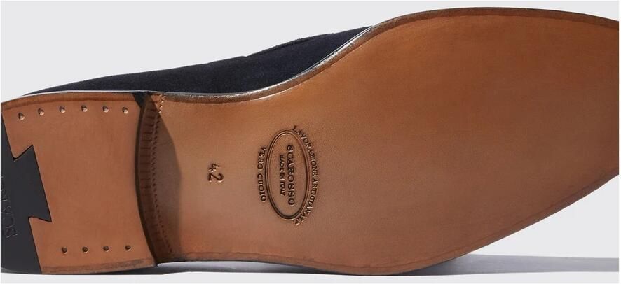Scarosso Duccio Abyss Licht Suède Loafers