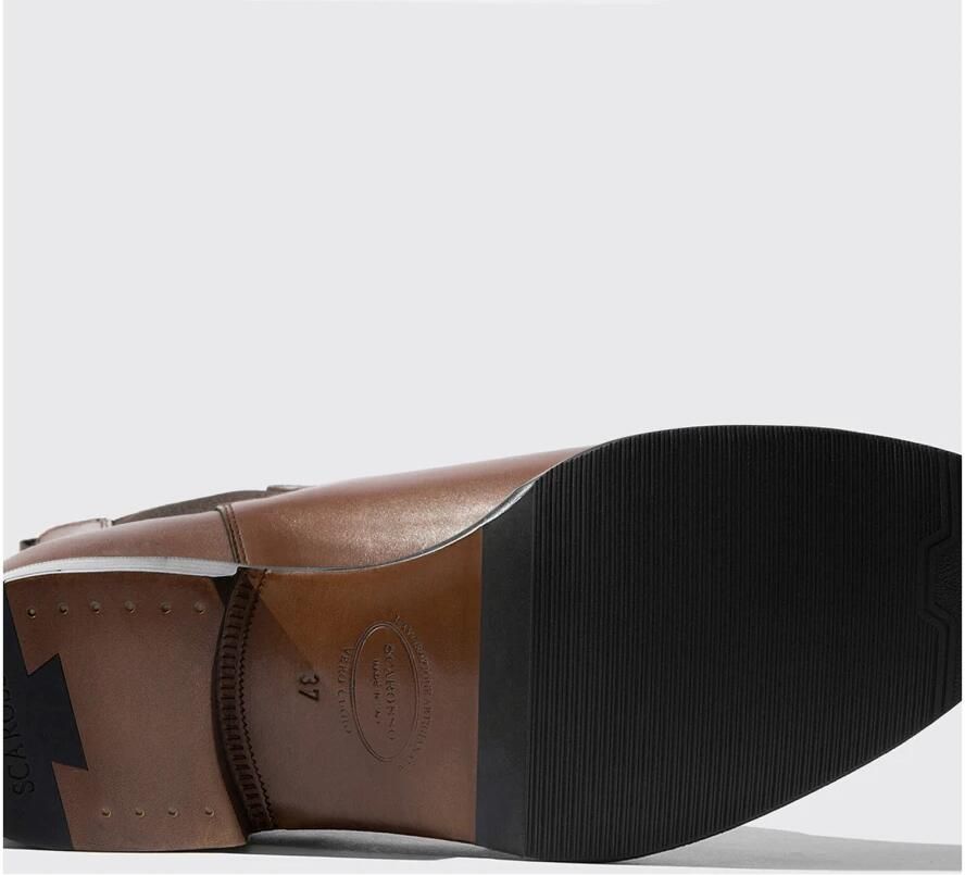 Scarosso Elena Castagno Chelsea Boots