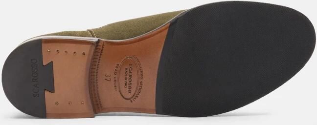 Scarosso Groene Suede Chelsea Laarzen Green Dames - Foto 4