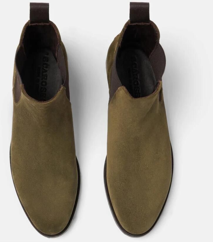 Scarosso Groene Suede Chelsea Laarzen Green Dames - Foto 2