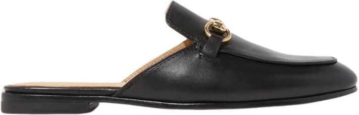 Scarosso Enrico Zwart Horsebit Mule Zwart Heren