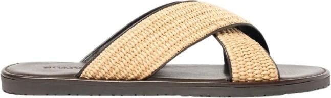 Scarosso Ettore Raffia Sandalen