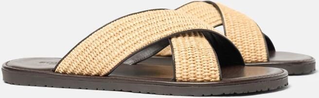 Scarosso Ettore Raffia Sandalen - Foto 3