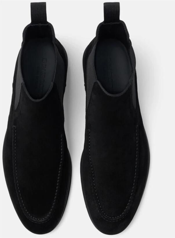 Scarosso Eugenio Suède Laarzen Zwart Heren - Foto 2