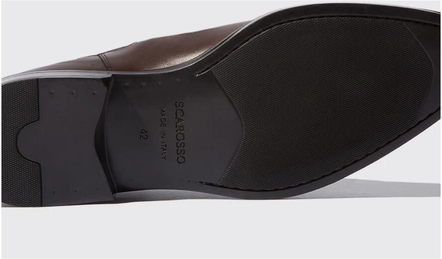 Scarosso Giacomo Bruine Chelsea Laarzen Brown Heren