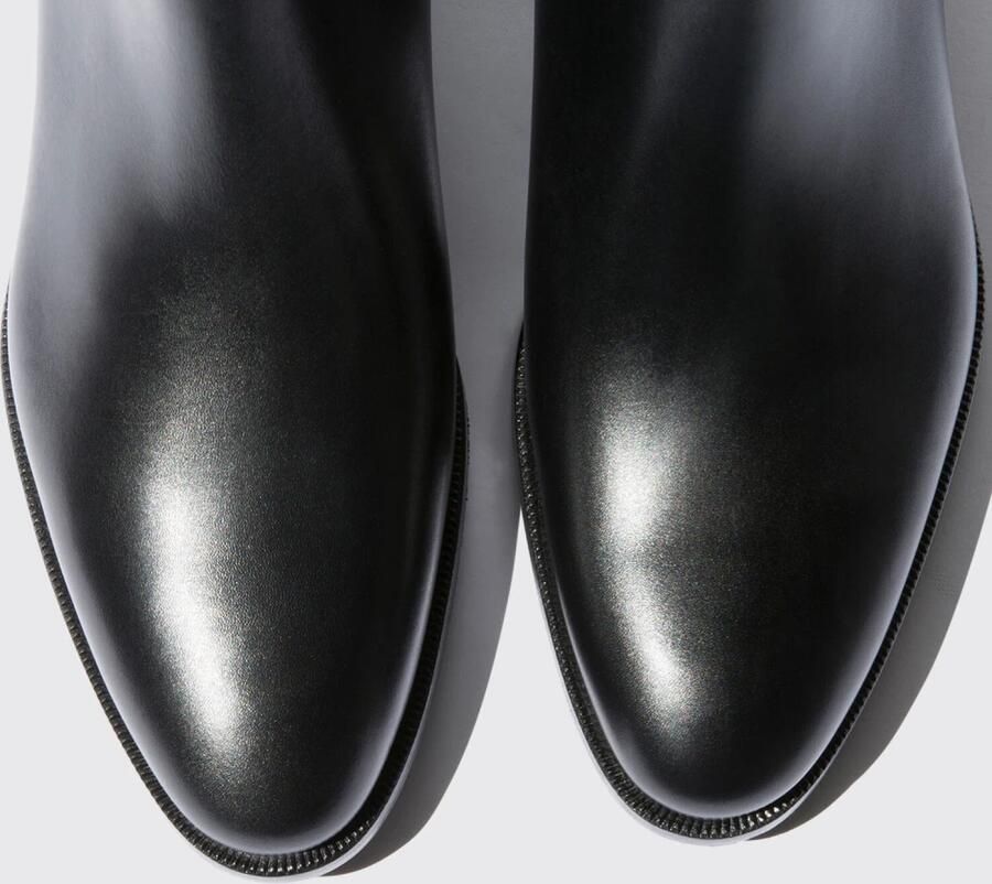 Scarosso Giancarlo Nero Chelsea Boots