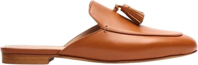 Scarosso Giorgina Fringe Leren Sandalen