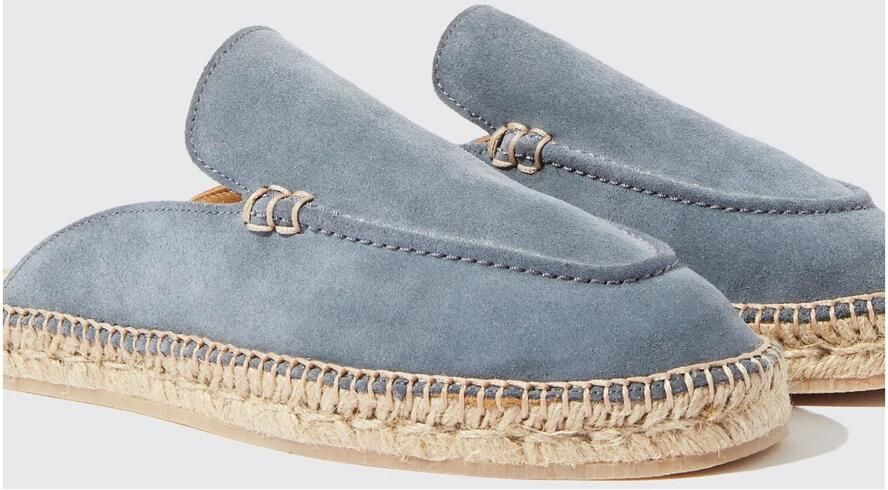Scarosso Grijze Suède Espadrilles Grijs Heren - Foto 4