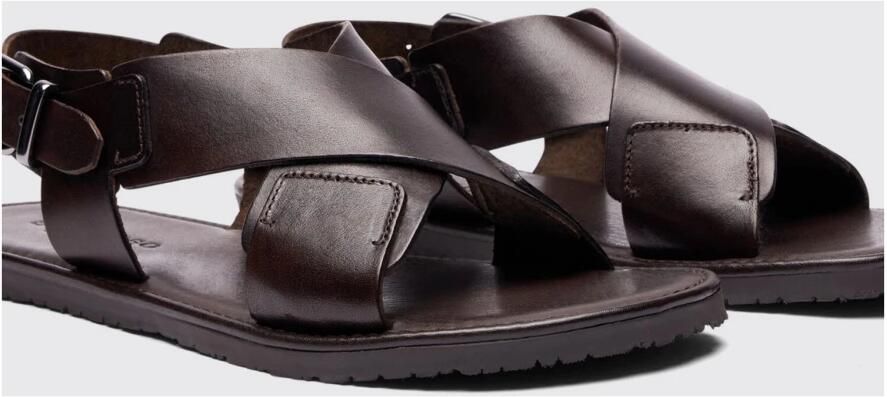 Scarosso Italiaanse leren sandalen - Foto 4
