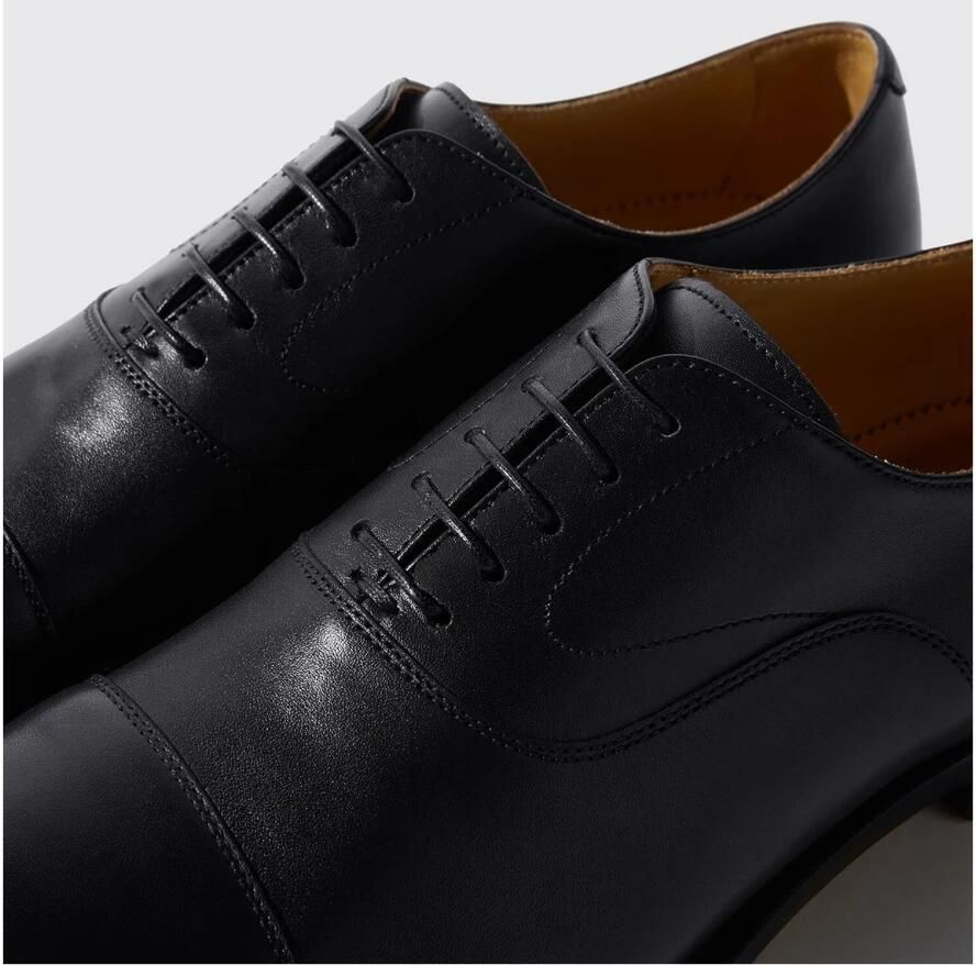 Scarosso Jacob Handgemaakte Oxfords Black Heren - Foto 2