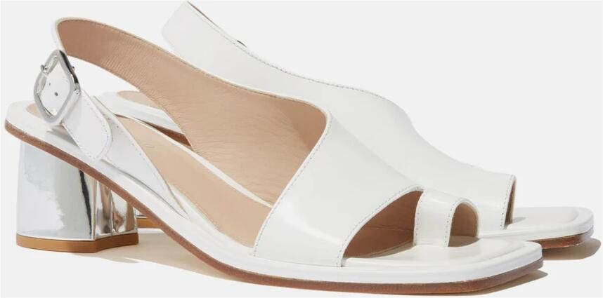 Scarosso Jill Hoge Hak Sandalen White Dames - Foto 3