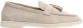 Scarosso Leandra Tassel Loafer - Beige