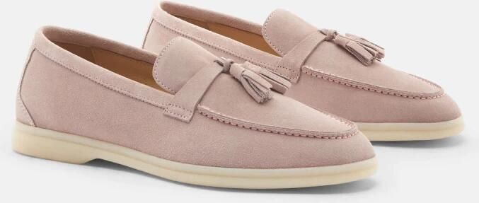 Scarosso Leandra Rosa Suède Mocassin Pink Dames - Foto 3
