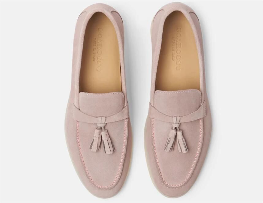 Scarosso Leandra Rosa Suède Mocassin Pink Dames - Foto 2