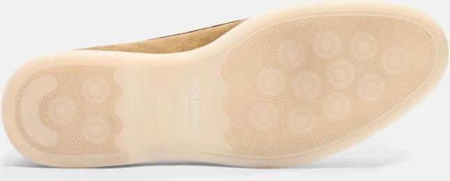 Scarosso Beige Suède Loafers voor Heren Beige
