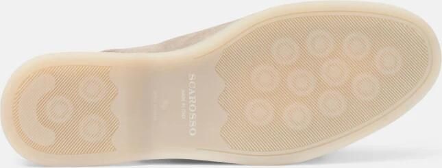 Scarosso Leila Sand Suede Loafers