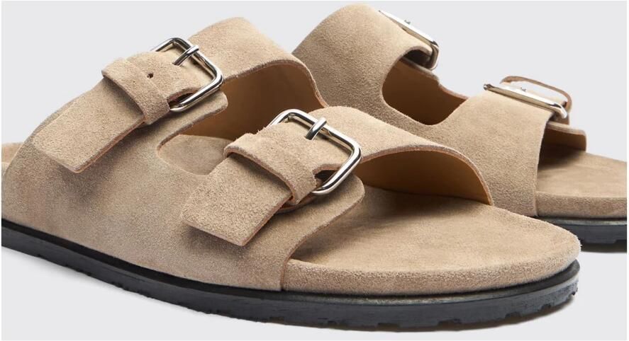 Scarosso Leren Platte Sandalen - Foto 3