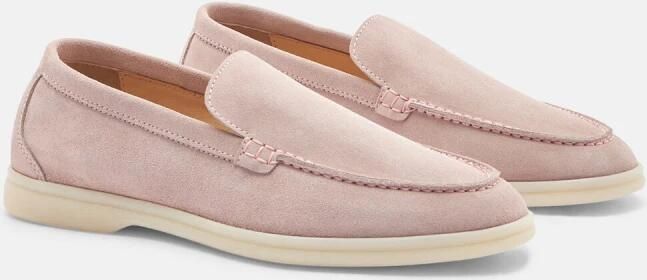 Scarosso Ludovica Suède Loafers Pink Dames - Foto 3