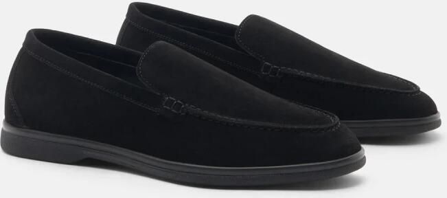 Scarosso Zwarte Suède Ludovica Moccasin Black Dames - Foto 3