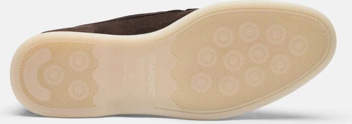 Scarosso Ludovico Suede Loafers Handgemaakte Italiaanse casual-chique schoenen Brown Heren - Foto 4