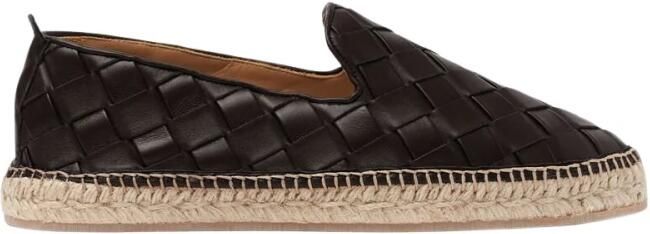 Scarosso Martin Donkerbruine Geweven Espadrilles