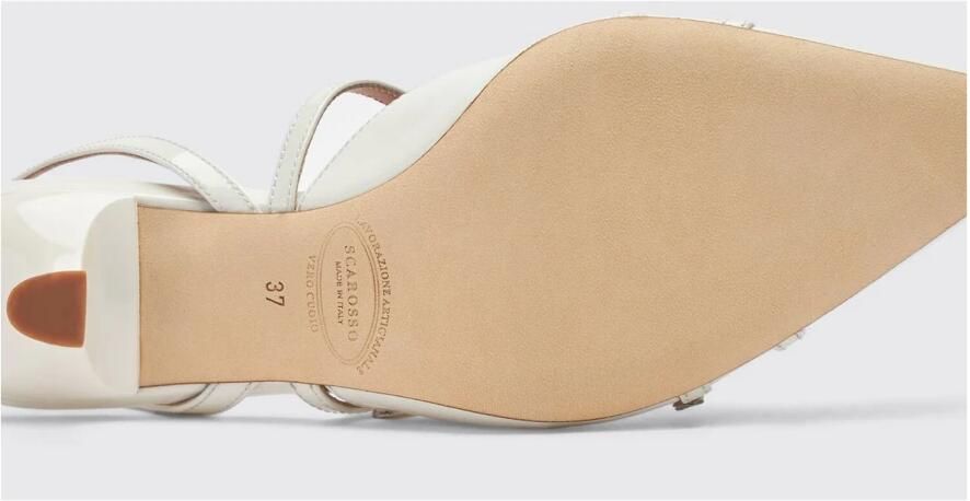 Scarosso Elegante T-bar pumps met verstelbare gespen White Dames - Foto 2