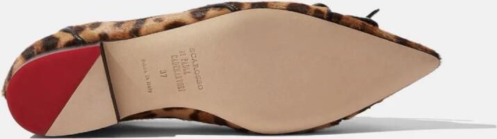 Scarosso Pittige wilde ballerinas Bruin Dames - Foto 4